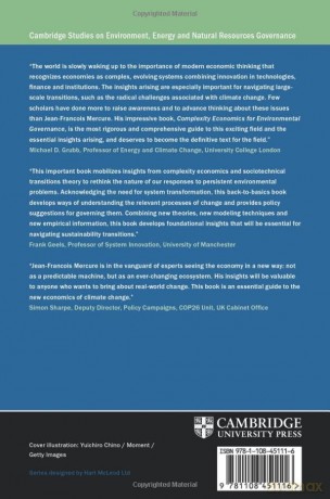 Complexity Economics for Environmental Governance (Cambridge Studies on Environment, Energy and Natural Resources Governance) - Mercure [KSIĄŻKA]