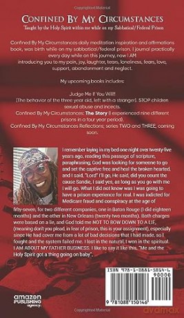 Confined by my circumstances: Taught by the Holy Spirit within me while on my Sabbatical/Federal Prison - Sandie Parkman [KSIĄŻKA]