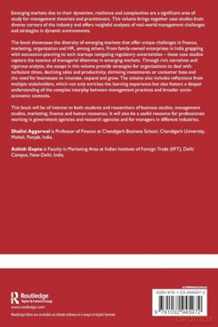 Contemporary Cases in Management: Perspectives from Emerging Markets - Shalini Aggarwal [KSIĄŻKA]