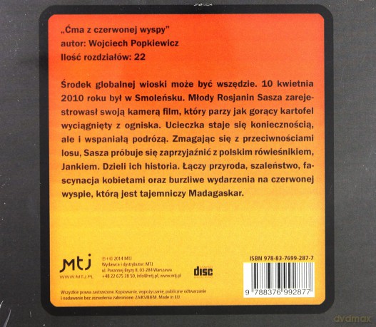 Ćma Z Czerwonej Wyspy - Wojciech Popkiewicz, Krzysztof Grębski [AUDIOBOOK]