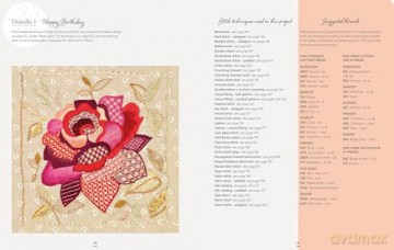 Contrast in Crewel Embroidery: Modern designs on light and dark - Tatiana Popova [KSIĄŻKA]