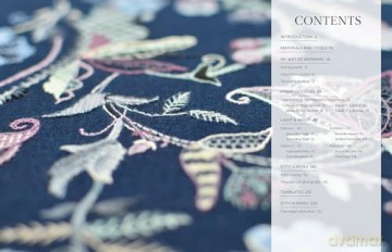 Contrast in Crewel Embroidery: Modern designs on light and dark - Tatiana Popova [KSIĄŻKA]