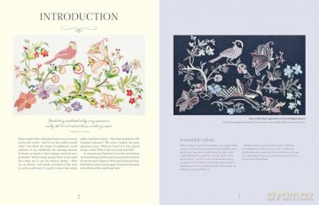 Contrast in Crewel Embroidery: Modern designs on light and dark - Tatiana Popova [KSIĄŻKA]
