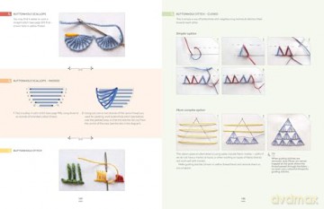 Contrast in Crewel Embroidery: Modern designs on light and dark - Tatiana Popova [KSIĄŻKA]