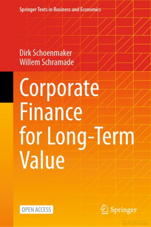 Corporate Finance for Long-Term Value (Springer Texts in Business and Economics) - Dirk Schoenmaker [KSIĄŻKA]