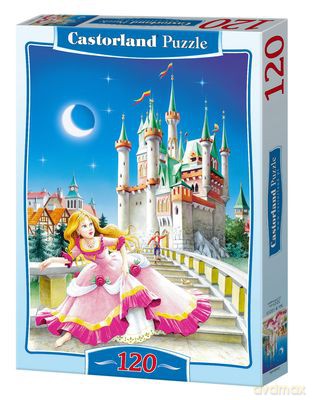 120x Puzzle Kartonowe Kopciuszek Wiek 5+ [PUZZLE]