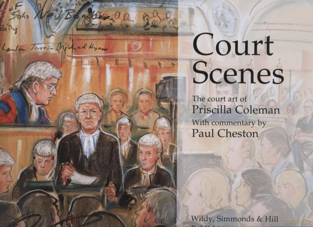 Court Scenes: The Court Art of Priscilla Coleman - Priscilla Coleman [KSIĄŻKA]