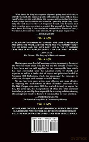 Cracking the Billy the Kid Case Hoax: The Bizarre Plot to Exhume Billy the Kid, Convict Sheriff Pat Garret of Murder, and Become President of the United States - Gale Cooper [KSIĄŻKA]