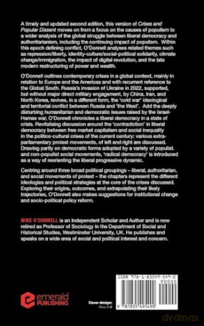 Crises and Popular Dissent: Liberal Democracy and the Authoritarian and Populist Challenge - Mike O'Donnell [KSIĄŻKA]