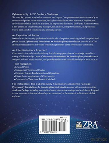 Cybersecurity Foundations: An Interdisciplinary Introduction - Lee Mark Zeichner [KSIĄŻKA]