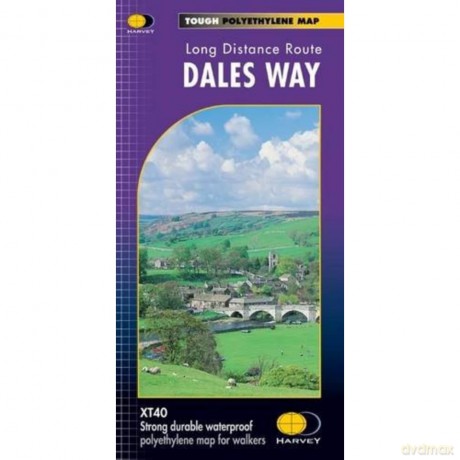 Dales Way: XT40 (Route Map) (Trail Map XT40) [KSIĄŻKA]