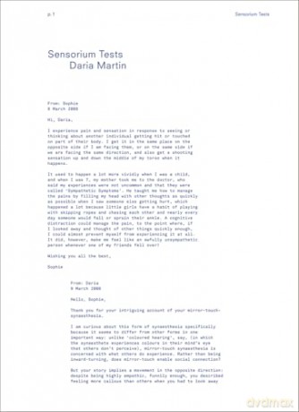 Daria Martin: Sensorium Tests - Anthony Spira [KSIĄŻKA]