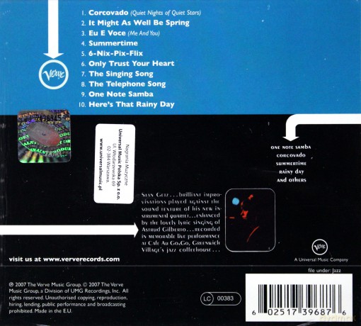 Stan Getz: Getz Au Go-Go (Live) [CD]