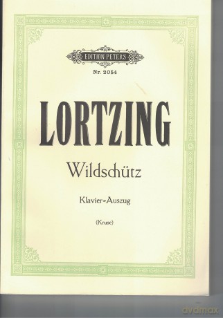 Der Wildschutz Chant - Albert Lortzing [KSIĄŻKA]