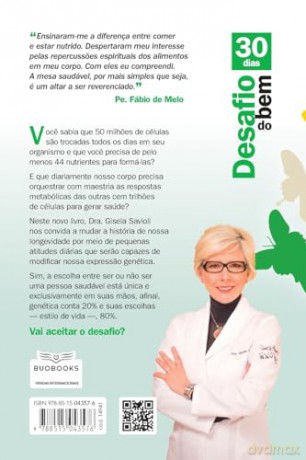 Desafio do bem - 30 dias - Gisela Palumbo Comarovschi Savioli [KSIĄŻKA]