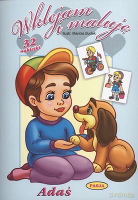 Adaś Wklejam I Maluję [KSIĄŻKA]