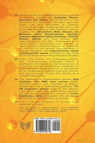 Dictionary of Argumentation: A Introduction to Argumentation Studies - Christian Plantin [KSIĄŻKA]