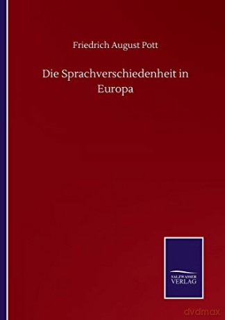 Die Sprachverschiedenheit in Europa - Friedrich August Pott [KSIĄŻKA]