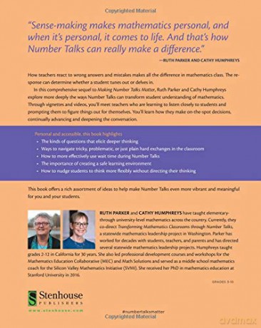 Digging Deeper: Making Number Talks Matter Even More, Grades 3-10 - Ruth Parker [KSIĄŻKA]