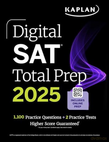 Digital SAT Total Prep 2025 with 2 Full Length Practice Tests, 1,000+ Practice Questions, and End of Chapter Quizzes (Kaplan Test Prep) - Kaplan Test Prep [KSIĄŻKA]