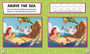 Disney Princess: 5-in-1 Kalendarz Adwentowy (Countdown to Christmas with stories, activities and quizzes!) - Walt Disney [KSIĄŻKA]