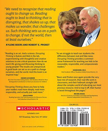 Disrupting Thinking (Scholastic Professional) - Kylene Beers [KSIĄŻKA]