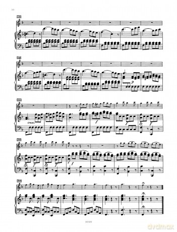 Donizetti: Oboe Sonata in F (Concertino) (EP5919) (Edition Peters) - Gaetano Donizetti [KSIĄŻKA]