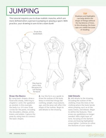 Drawing People: The Quick and Easy Way to Draw Faces, Figures, and More (The 15 Minute Artist) - Catherine V. Holmes [KSIĄŻKA]