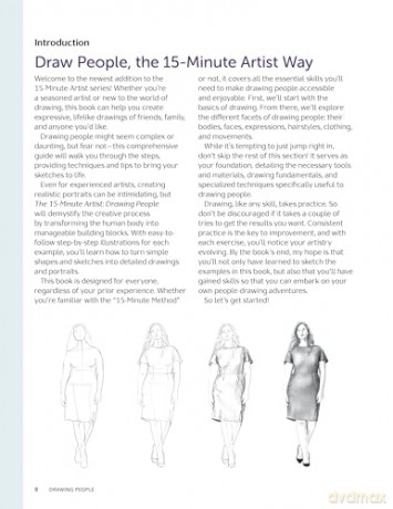 Drawing People: The Quick and Easy Way to Draw Faces, Figures, and More (The 15 Minute Artist) - Catherine V. Holmes [KSIĄŻKA]
