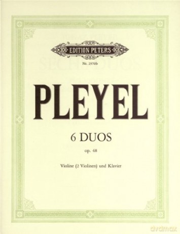 Duos(6) Op.48 Alto - Ignace Pleyel [KSIĄŻKA]