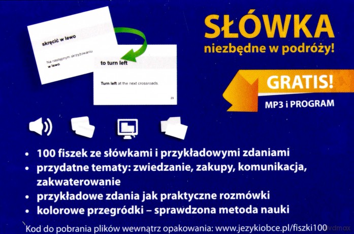 Angielski 100 Fiszek W Podróży - Opracowanie zbiorowe [KSIĄŻKA]