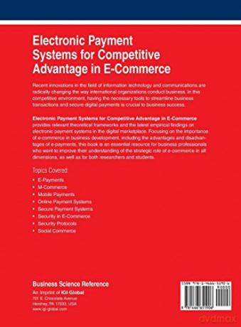 Electronic Payment Systems for Competitive Advantage in E-Commerce (Advances in E-Business Research) - Francisco Liébana-Cabanillas [KSIĄŻKA]