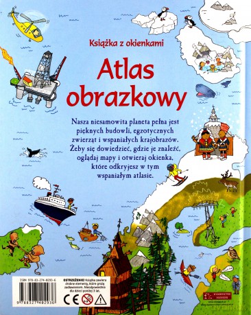 Atlas Obrazkowy Ksiażka Z Okienkami Tw [KSIĄŻKA]