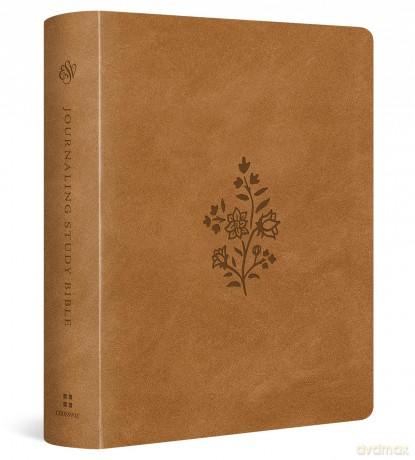 ESV Journaling Study Bible (TruTone over Board, Nubuck Caramel) [KSIĄŻKA]