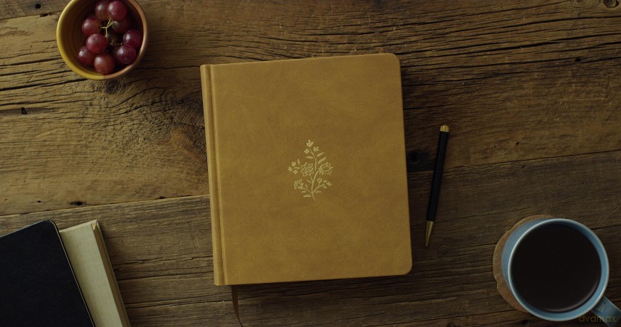 ESV Journaling Study Bible (TruTone over Board, Nubuck Caramel) [KSIĄŻKA]
