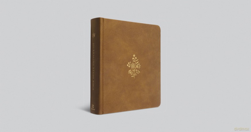 ESV Journaling Study Bible (TruTone over Board, Nubuck Caramel) [KSIĄŻKA]