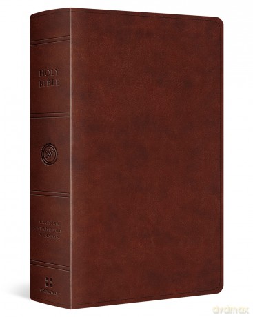 ESV Large Print Personal Size Bible (TruTone, Chestnut): English Standard Version, Chestnut, Trutone, Personal Size Bible [KSIĄŻKA]
