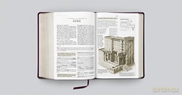 ESV Study Bible, Large Print, Burgundy: Esv Study Bible, Burgundy [KSIĄŻKA]