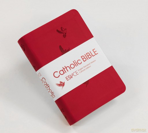 ESV-CE Catholic Bible. The Official Liturgical Bible for England, Wales and Scotland from Advent 24: Anglicized Pocket Edition: English Standard Version - Catholic Edition in Pink Flexiback Binding - SPCK ESV-CE Bibles [KSIĄŻKA]