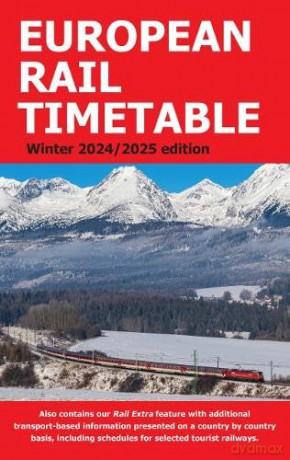 European Rail Timetable Winter 2024/2025 - John Potter [KSIĄŻKA]