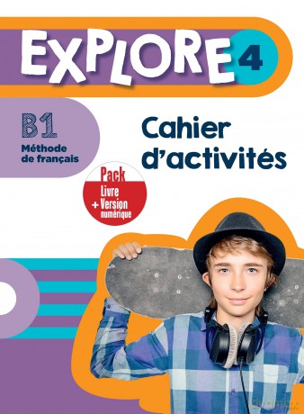 Explore: Cahier d'activites 4 + version numerique - Fabienne Gallon [KSIĄŻKA]