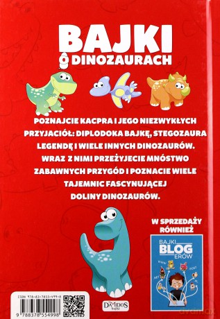 Bajki O Dinozaurach [KSIĄŻKA]