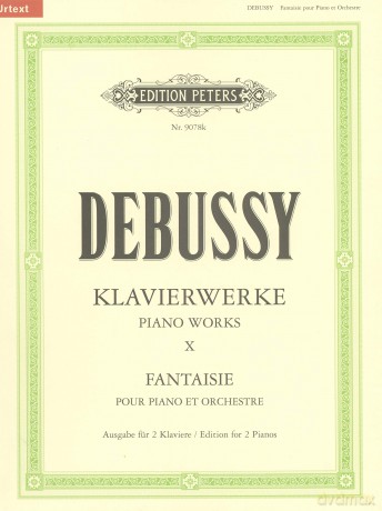 Fantasie Piano - Claude Debussy [KSIĄŻKA]