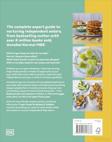 Finger Foods for Babies and Toddlers: From the No. 1 Children's Cookery Author - Annabel Karmel [KSIĄŻKA]