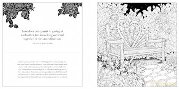 Floriographic: Secret Garden: An Artist's Coloring Book of the Hidden Language of Flowers - Vasilisa Romanenko [KSIĄŻKA]