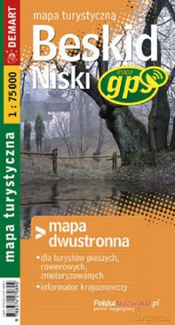 Beskid Niski Mapa Samochodowa 1:75 000 [KSIĄŻKA]