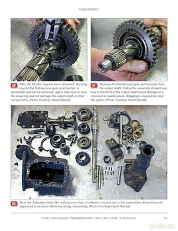 Ford Toploader Transmissions 1964-1987: How to Rebuild - John Carollo [KSIĄŻKA]