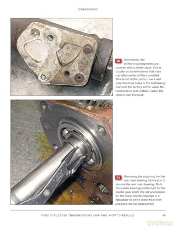 Ford Toploader Transmissions 1964-1987: How to Rebuild - John Carollo [KSIĄŻKA]