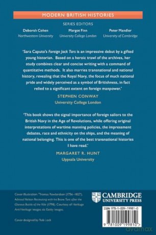 Foreign Jack Tars: The British Navy and Transnational Seafarers during the Revolutionary and Napoleonic Wars (Modern British Histories) - Sara Caputo [KSIĄŻKA]