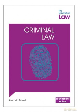 Foundations of Law - Criminal Law - Amanda Powell [KSIĄŻKA]